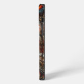 Etui iPhone 13 Pro Max Étui robuste Celestial Pomegranate Symphony (Côté gauche)
