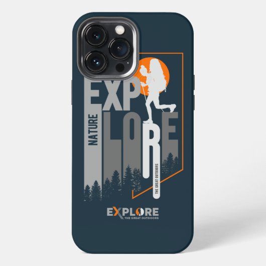 Etui iPhone 13 Pro Max Exploration de la nature (2) | Femmes - (Verso)