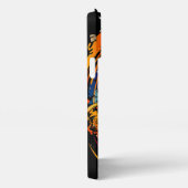 Etui iPhone 13 Pro Max Exploser le vaisseau spatial (Côté droit)