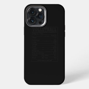 Etui iPhone 13 Pro Max Faits nutritionnels pour femmes et hommes joueurs