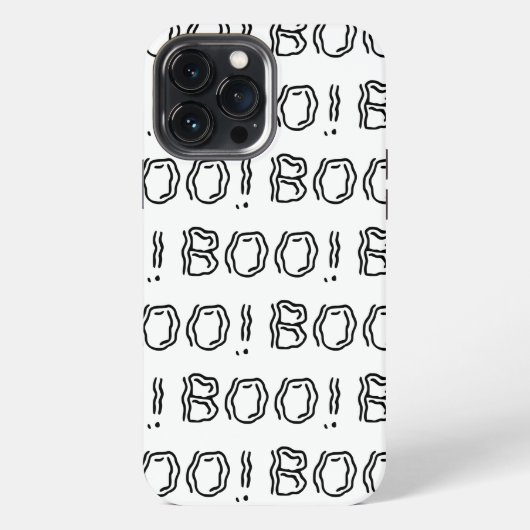 Etui iPhone 13 Pro Max Fantomatique Boo! (Verso)