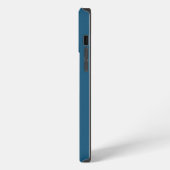 Etui iPhone 13 Pro Max Femme à temps plein | Coque iPhone | Bleu sarcelle (Côté gauche)