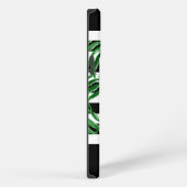 Etui iPhone 13 Pro Max Feuilles de palme tropicales personnalisées Blancs (Côté droit)