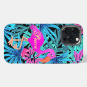 Etui iPhone 13 Pro Max Flamant rose Coque-coque iphone (Verso Horizontal)