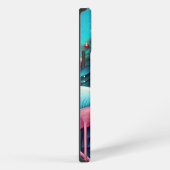 Etui iPhone 13 Pro Max Flamant rose Noël iPhone / coque ipad (Côté droit)