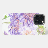 Etui iPhone 13 Pro Max fleurs de prairie (Verso Horizontal)