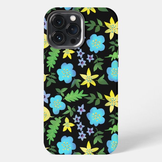 Etui iPhone 13 Pro Max Fleurs de printemps (Verso)