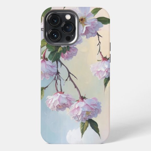 Etui iPhone 13 Pro Max Fleurs esthétiques (Verso)