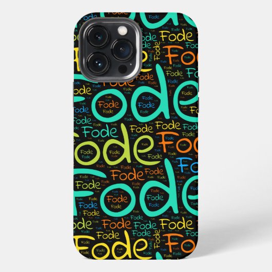 Etui iPhone 13 Pro Max Fode (Verso)