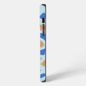 Etui iPhone 13 Pro Max Fond de cubisme moderne (Côté gauche)