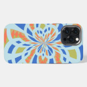 Etui iPhone 13 Pro Max Fond de cubisme moderne (Verso Horizontal)