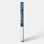 Etui iPhone 13 Pro Max Fond de nuit d'hiver (Côté gauche)