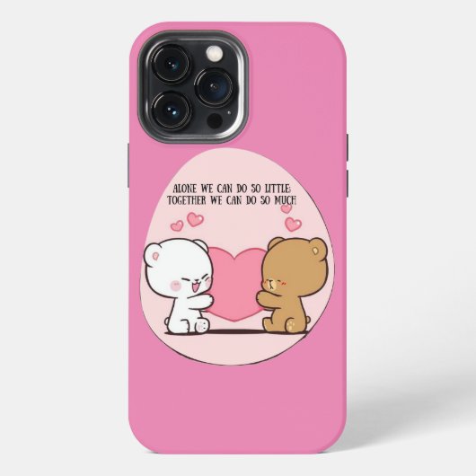 Etui iPhone 13 Pro Max Force dans l'amour (Verso)