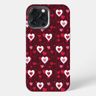 Etui iPhone 13 Pro Max Forever Love Red Hearts