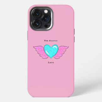 Etui iPhone 13 Pro Max Fraise Rose