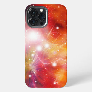 Etui iPhone 13 Pro Max Galaxie du feu nébulaire dans l'espace extra-atmos