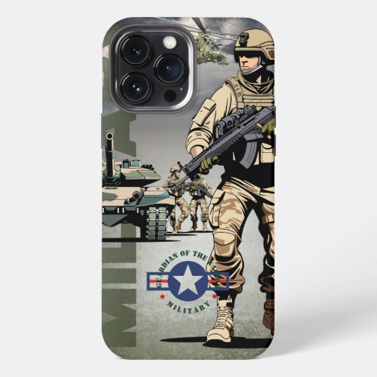 Etui iPhone 13 Pro Max Gardien de la Nation | (Verso)