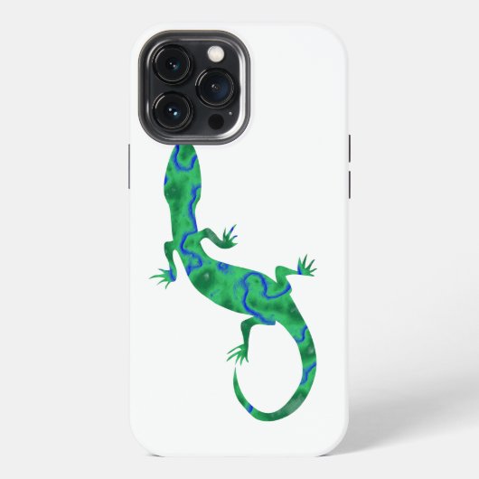Etui iPhone 13 Pro Max Gecko vert (Verso)