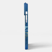 Etui iPhone 13 Pro Max Golden butterflies (Côté gauche)