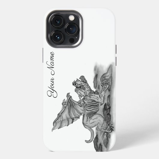 Etui iPhone 13 Pro Max Golem Gargoyle (Verso)