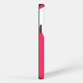 Etui iPhone 13 Pro Max Grand Initial | Typographie Moderne | Rose (Côté droit)