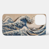 Etui iPhone 13 Pro Max Great Wave 3D Shadow Relief Phone Case – Bold Hoku (Verso Horizontal)