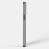 Etui iPhone 13 Pro Max Gris pierre (Côté droit)