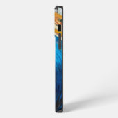 Etui iPhone 13 Pro Max Grizzly peint (Côté gauche)