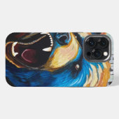 Etui iPhone 13 Pro Max Grizzly peint (Verso Horizontal)
