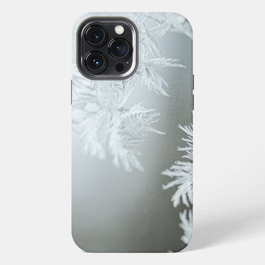 Etui iPhone 13 Pro Max Gros plan sur les lacs de neige (Verso)