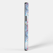Etui iPhone 13 Pro Max Guirlande de lumières de Noël en forme de bonhomme (Côté droit)