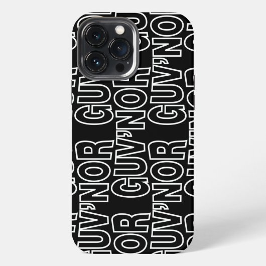 ETUI iPhone 13 PRO MAX GUV'NOR (Verso)