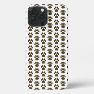 Etui iPhone 13 Pro Max Halloween en silhouette d'animal sur blanc