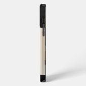 Etui iPhone 13 Pro Max Harmonie dans les nuances : Composition abstraite (Côté gauche)