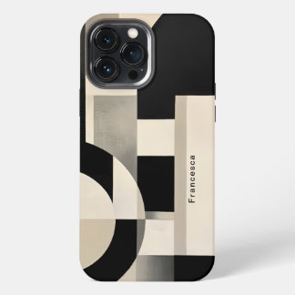 Etui iPhone 13 Pro Max Harmonie dans les nuances : Composition abstraite