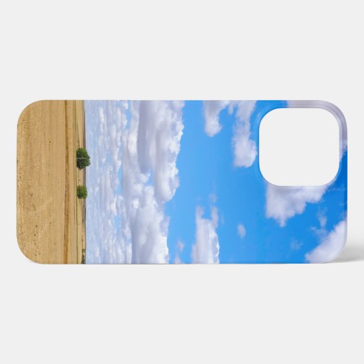 Etui iPhone 13 Pro Max Harvested wheat fields  (Verso Horizontal)