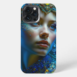 Etui iPhone 13 Pro Max Imaginaire Ethéal Art Princesse Guerrier Mystique