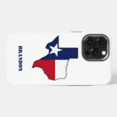 Etui iPhone 13 Pro Max Indicateur d'état moderne Texas (Verso Horizontal)