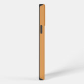 Etui iPhone 13 Pro Max Initiales de monogramme de moutarde élégantes (Côté droit)