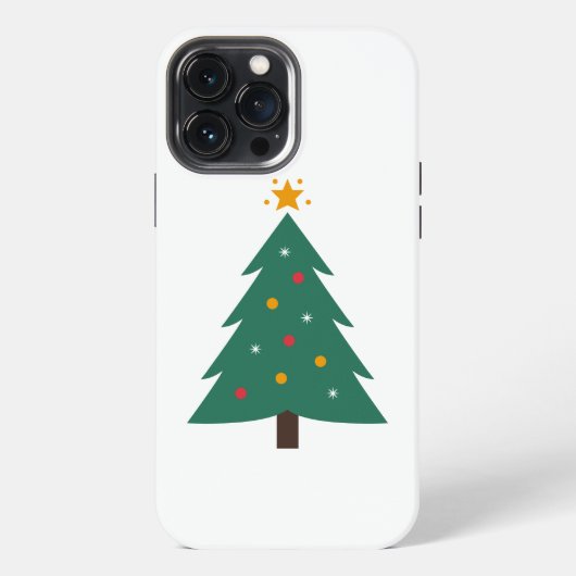 Etui iPhone 13 Pro Max Iphone de l'arbre de Noël 13 pro max Coque (Verso)