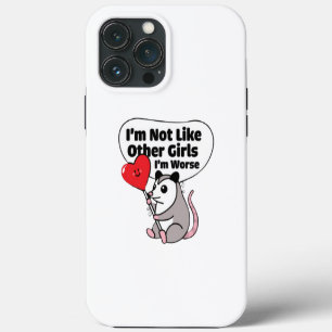 Etui iPhone 13 Pro Max Je ne suis pas comme les autres filles, je suis pi
