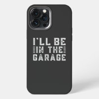 Je serai dans le garage, passionné de voiture