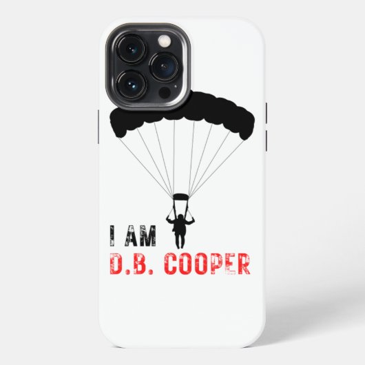 Etui iPhone 13 Pro Max JE SUIS D.B. Cooper (Verso)