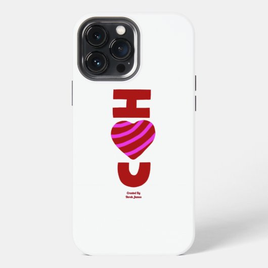 Etui iPhone 13 Pro Max Je t'aime Apple iPhone 13 Pro Max Coque (Verso)