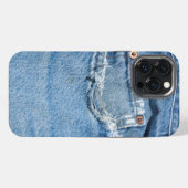 Etui iPhone 13 Pro Max Jean usé (Verso Horizontal)