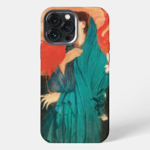 Etui iPhone 13 Pro Max Jeune femme avec Ibis Fine Art par Edgar Degas