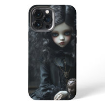 Jeune fille gothique en noir