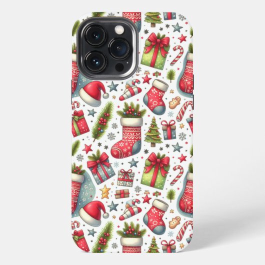Etui iPhone 13 Pro Max Joie de Noël (Verso)