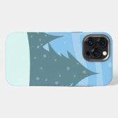 Etui iPhone 13 Pro Max Joli fond d'hiver (Verso Horizontal)