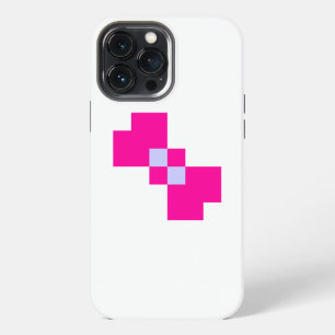 Etui iPhone 13 Pro Max Joli nœud pixelisé 8 bits